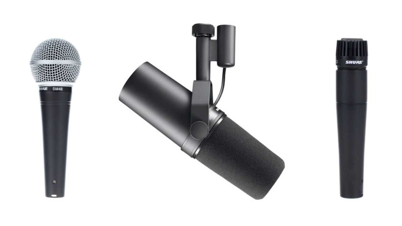 Types of sales microphones for speakers